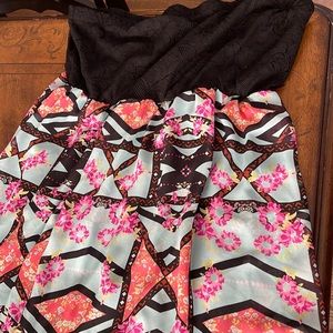 Strapless dress XXL